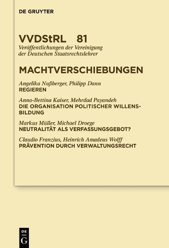 Machtverschiebungen.