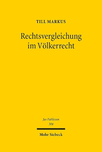 Rechtsvergleichung im Voelkerrecht.