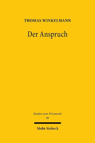 Der Anspruch
