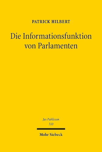 Die Informationsfunktion von Parlamenten