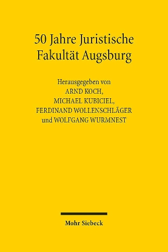 50 Jahre Juristische Fakultaet Augsburg.