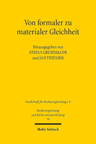 Von formaler zu materialer Gleichheit