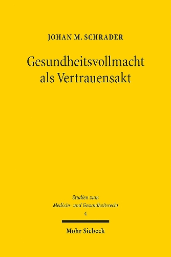 Gesundheitsvollmacht als Vertrauensakt.