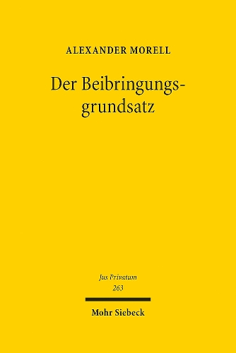 Der Beibringungsgrundsatz