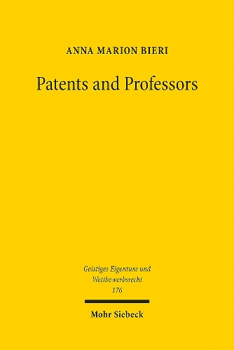 Patents and Professors