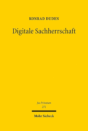Digitale Sachherrschaft.