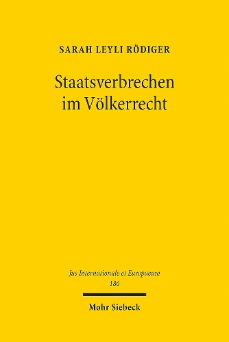 Staatsverbrechen im Voelkerrecht
