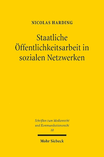 Staatliche Oeffentlichkeitsarbeit in sozialen Netzwerken.