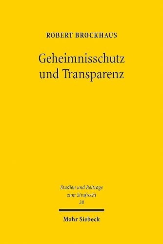 Geheimnisschutz und Transparenz