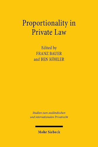 Proportionality in Private Law.