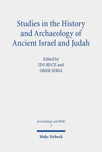 Studies in the History and Archaeology of Ancient Israel and Judah.