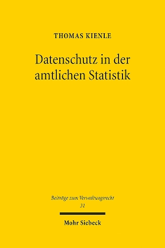 Datenschutz in der amtlichen Statistik