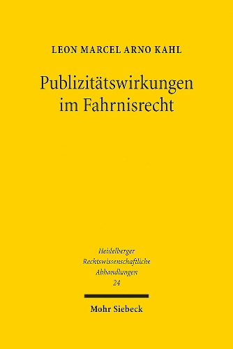 Publizitaetswirkungen im Fahrnisrecht.
