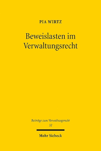 Beweislasten im Verwaltungsrecht