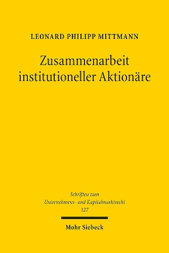 Zusammenarbeit institutioneller Aktionaere