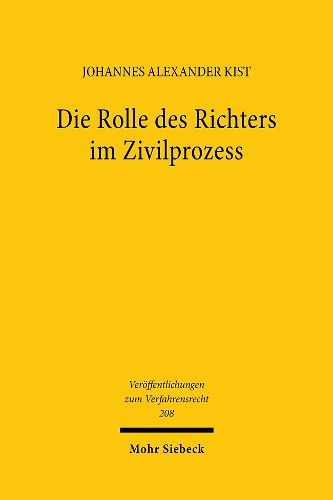 Die Rolle des Richters im Zivilprozess