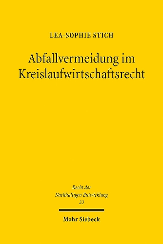 Abfallvermeidung im Kreislaufwirtschaftsrecht