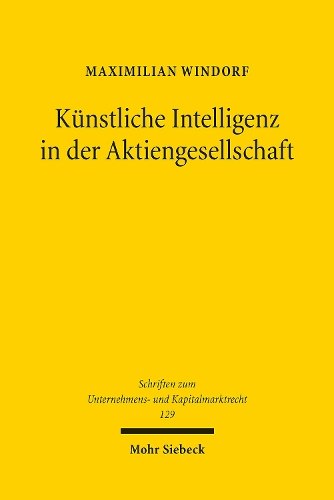 Kuenstliche Intelligenz in der Aktiengesellschaft