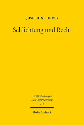 Schlichtung und Recht
