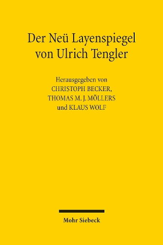 Der Neue Layenspiegel von Ulrich Tengler