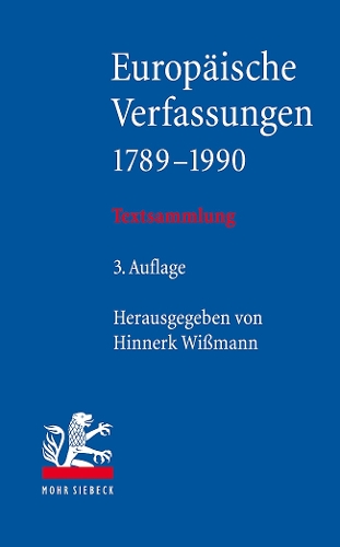 Europaeische Verfassungen 1789-1990
