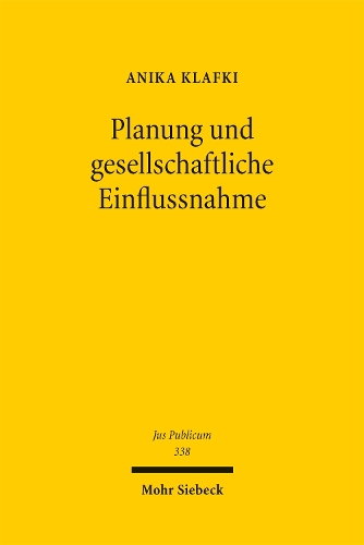 Planung und gesellschaftliche Einflussnahme