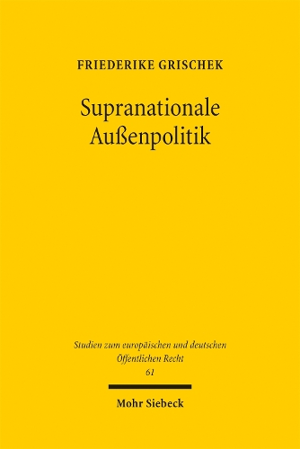 Supranationale Aussenpolitik