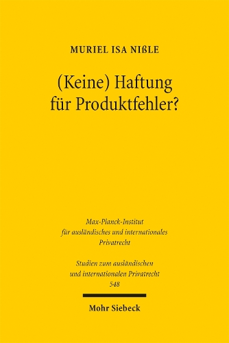 (Keine) Haftung fuer Produktfehler?