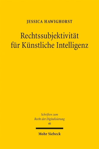 Rechtssubjektivitaet fuer KI