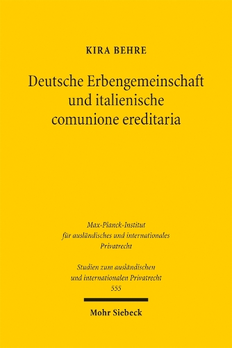 Deutsche Erbengemeinschaft und italienische comunione ereditaria