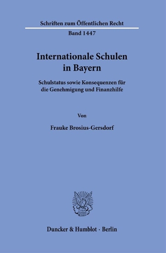 Internationale Schulen in Bayern
