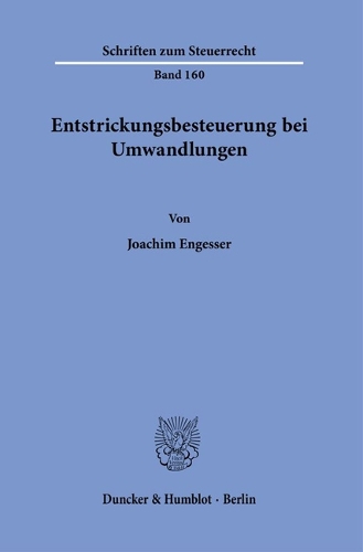 Entstrickungsbesteuerung bei Umwandlungen