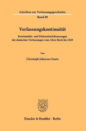 Verfassungskontinuitaet