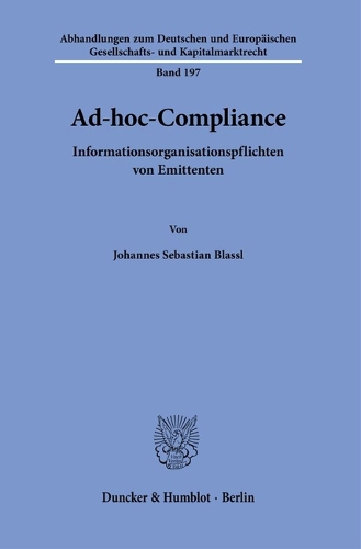 Ad-hoc-Compliance
