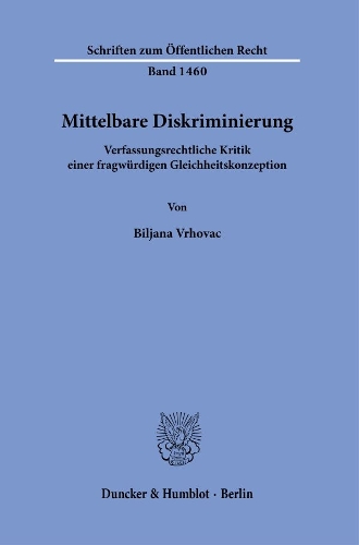 Mittelbare Diskriminierung