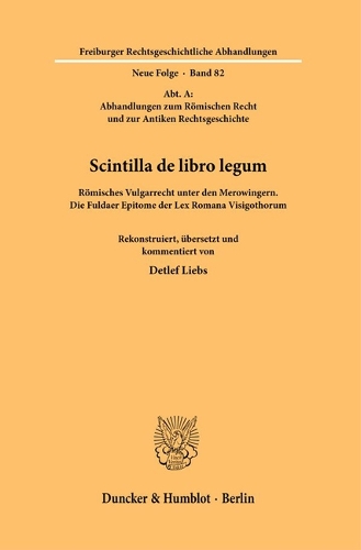Scintilla de libro legum