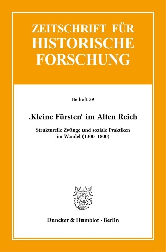 'Kleine Fuersten' im Alten Reich
