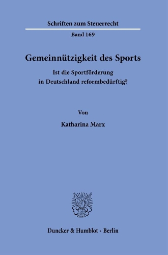 Gemeinnuetzigkeit des Sports