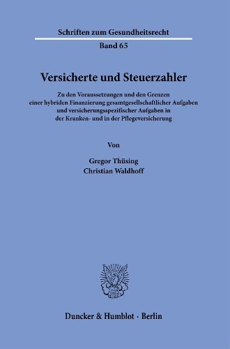Versicherte und Steuerzahler