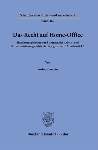 Das Recht auf Home-Office