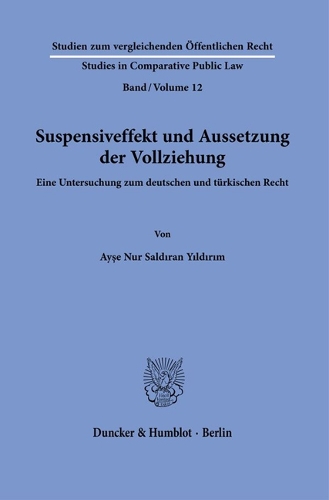 Suspensiveffekt und Aussetzung der Vollziehung