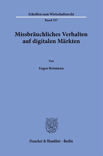 Missbraeuchliches Verhalten auf digitalen Maerkten.