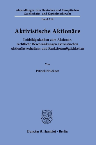 Aktivistische Aktionaere