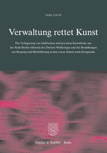 Verwaltung rettet Kunst