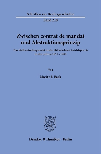 Zwischen contrat de mandat und Abstraktionsprinzip