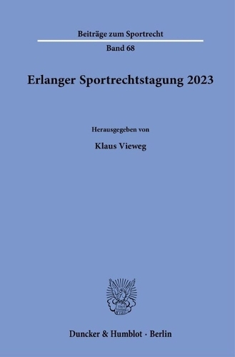 Erlanger Sportrechtstagung 2023.