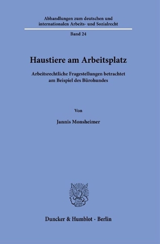 Haustiere am Arbeitsplatz