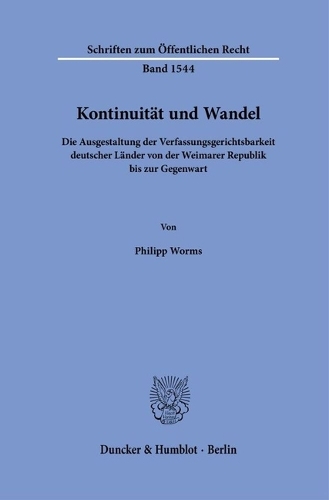 Kontinuitaet und Wandel