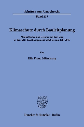 Klimaschutz durch Bauleitplanung