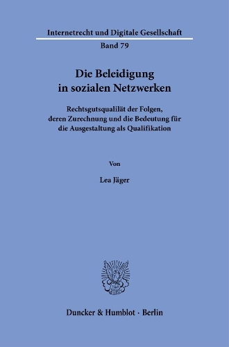 Die Beleidigung in sozialen Netzwerken